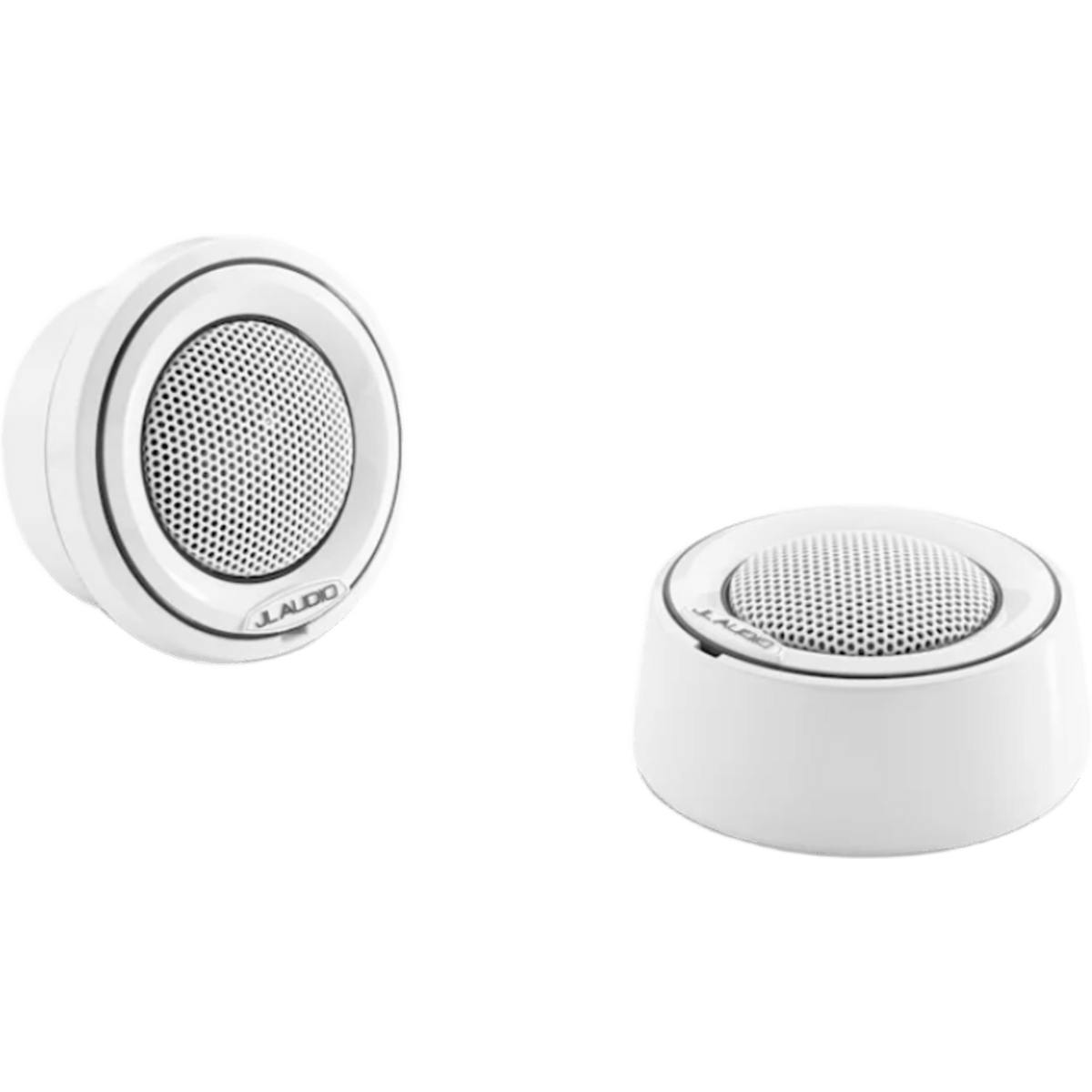 Tweeter de Componentes Náutico JL Audio M6 / 1" (25.4 mm) / Cúpula de Seda / Alta Potencia y Amplia Dispersión / Resistencia a Corrosión y UV / Soportes de Montaje Blancos / Anillo Embellecedor Blanco