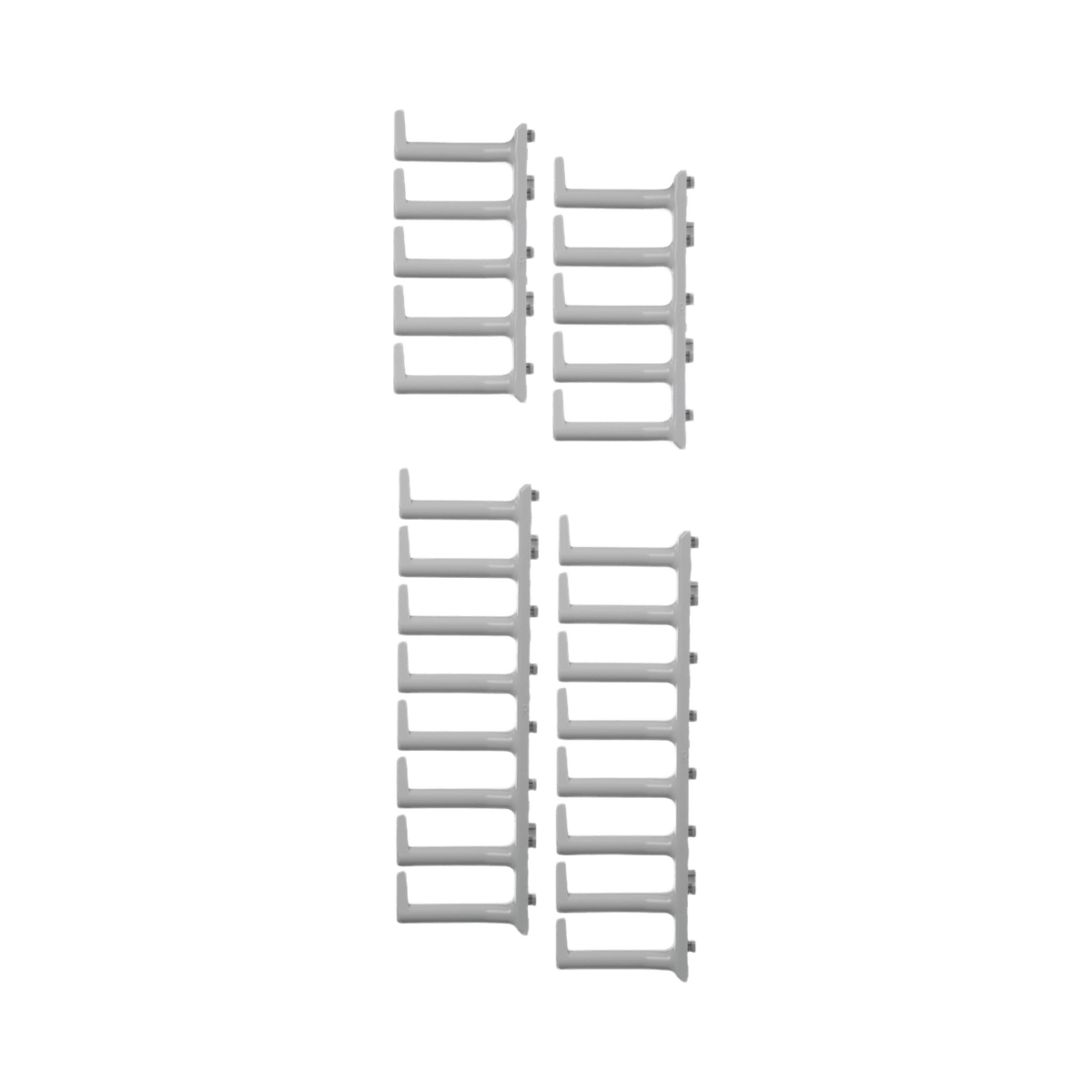 Kit de Dedos Para Administración de Cables en Gabinetes FlexFusion™, de 42 o 45 UR,  Dedos de 100 mm de Longitud, Color Blanco