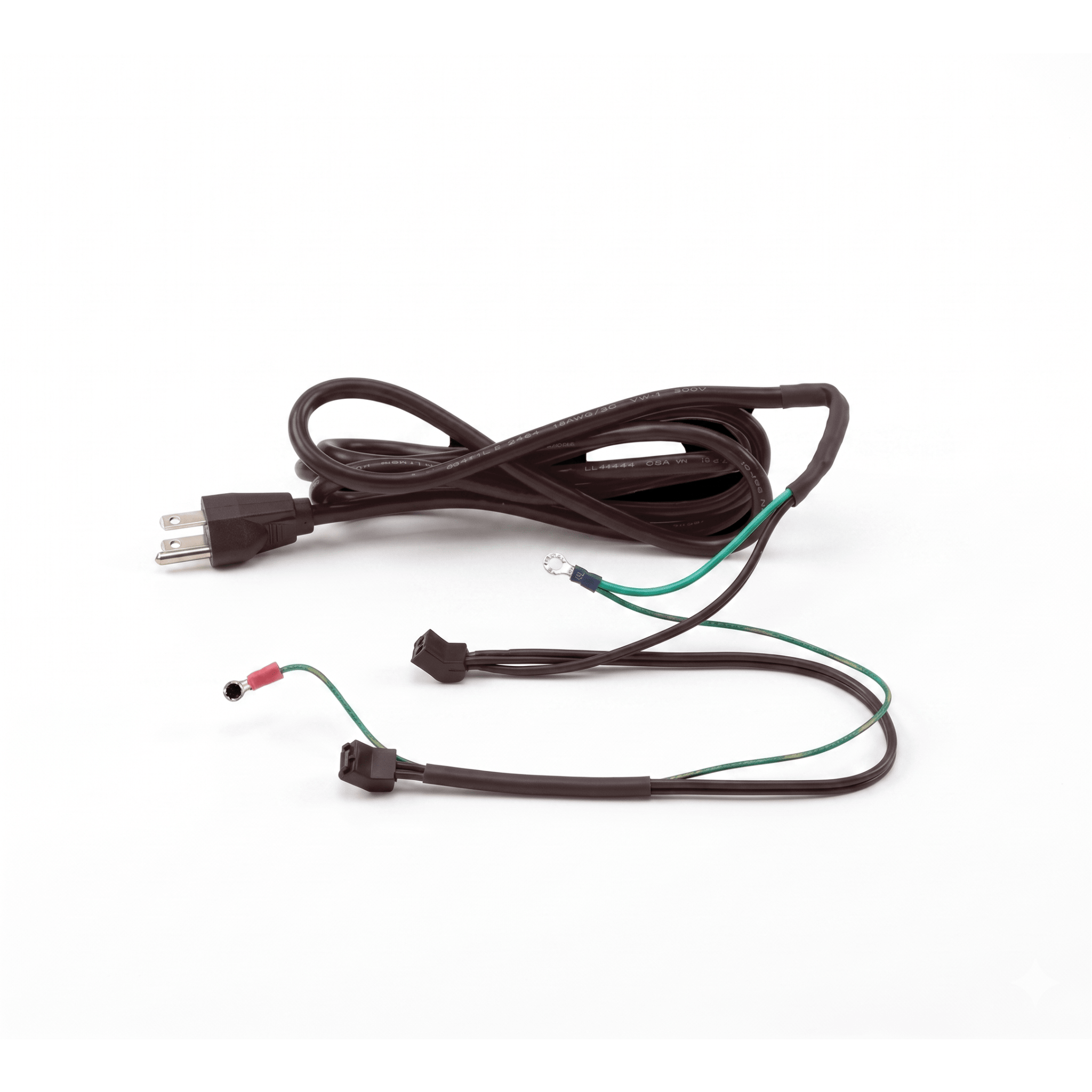 Cable de Alimentación con 2 Conectores para Ventiladores / 1.5 m (4.9 ft) / Conexión a Tierra Positiva / Para Gabinetes Hoffman