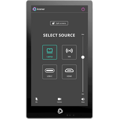 Panel Táctil 5.5" IPS | Resolución 720x1280 | Multi-Touch | Android 11 | PoE 802.3af | Wi-Fi 6 | Altavoz y Micrófono Integrados | Montaje en Pared | Kramer