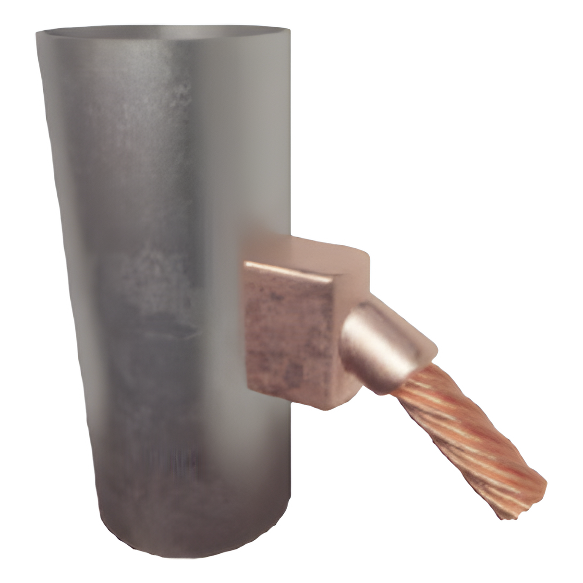 Molde para soldadura exotermica para cable 1/0 a tubo de 2" a 4"