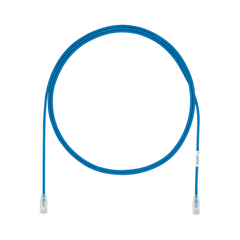 Cable de Parcheo UTP Cat6A, CM/LSZH, Diámetro Reducido (28AWG), Color Azul, 8 Metros (26.25 Pies)
