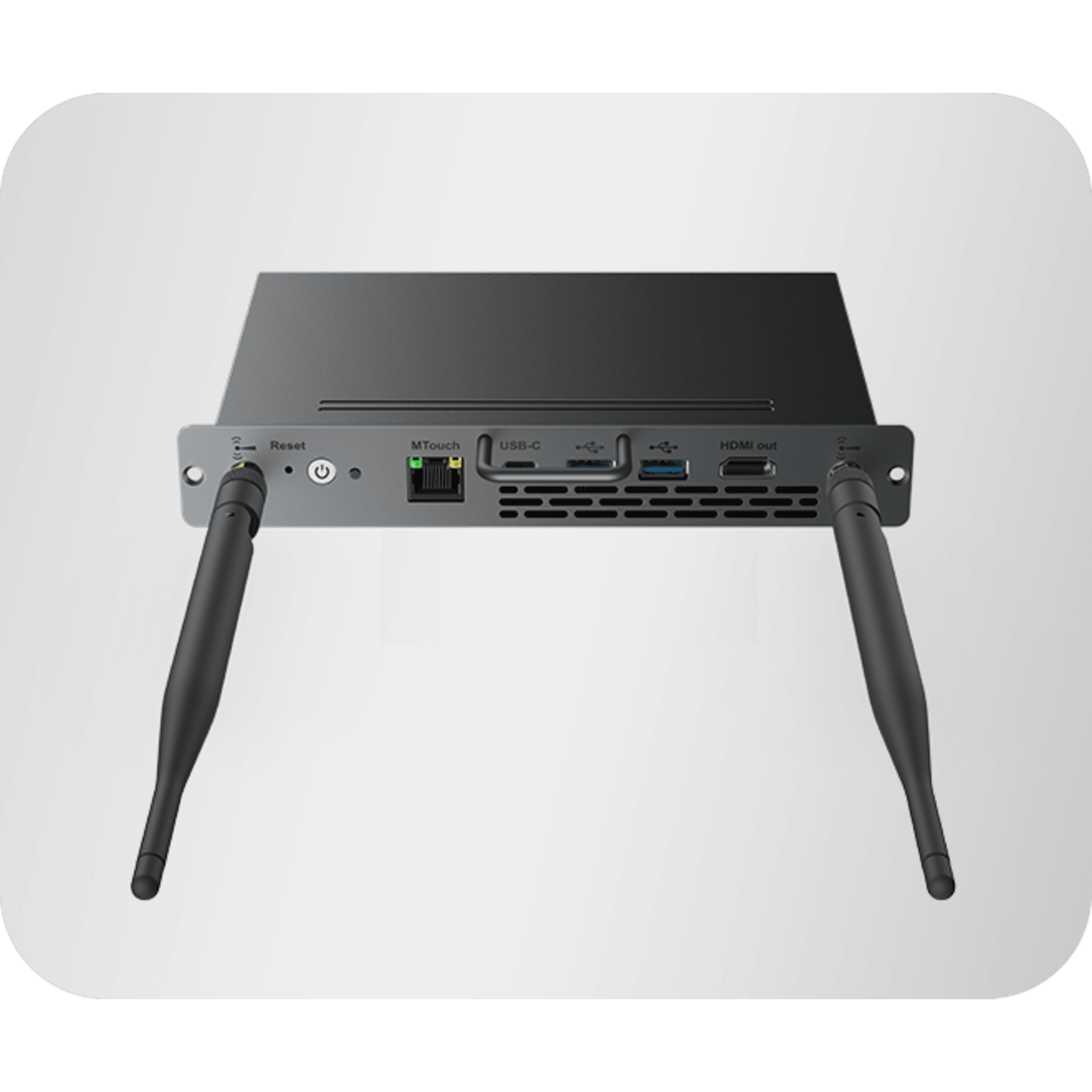 Módulo de Cómputo MCore-OPS-T para MeetingBoard con Windows 11 IoT optimizado para Teams Rooms