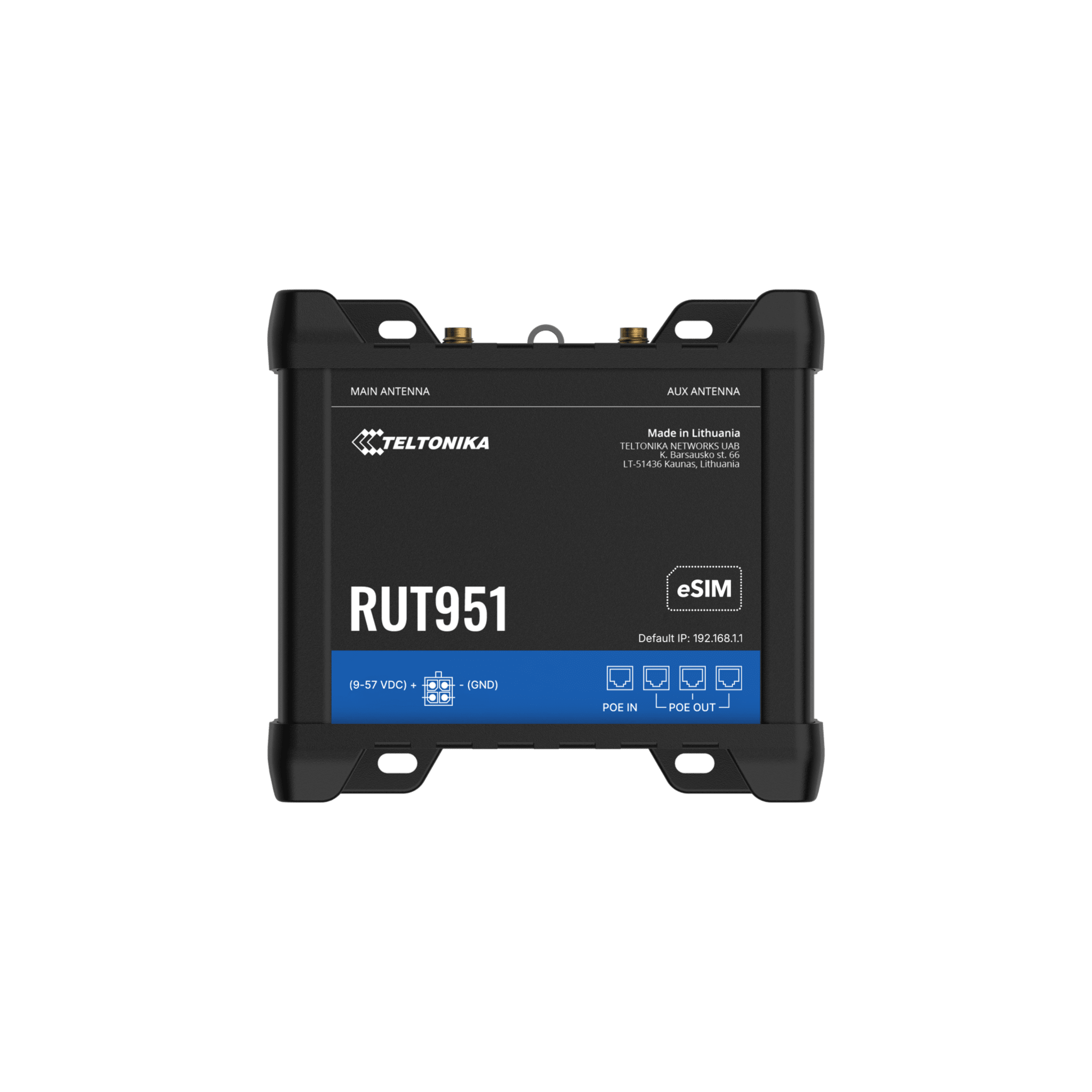 Router PoE 4G Industrial con VPNs Avanzadas / Dual SIM / Soporta eSIM / Gestión Remota (Opcional RMS)