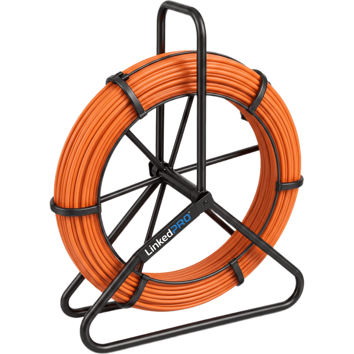 Guía de Jalado de Cables Tipo Cobra Rastreable / Diámetro de 8mm x 100 metros / Fibra de Vidrio de Gran Resistencia a la Tensión