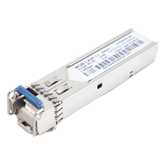 Transceptor WDM mini-Gbic SFP 1G LC TX:1310nm RX:1550 para fibra Mono Modo 20 Km, Requiere MGB-LB20