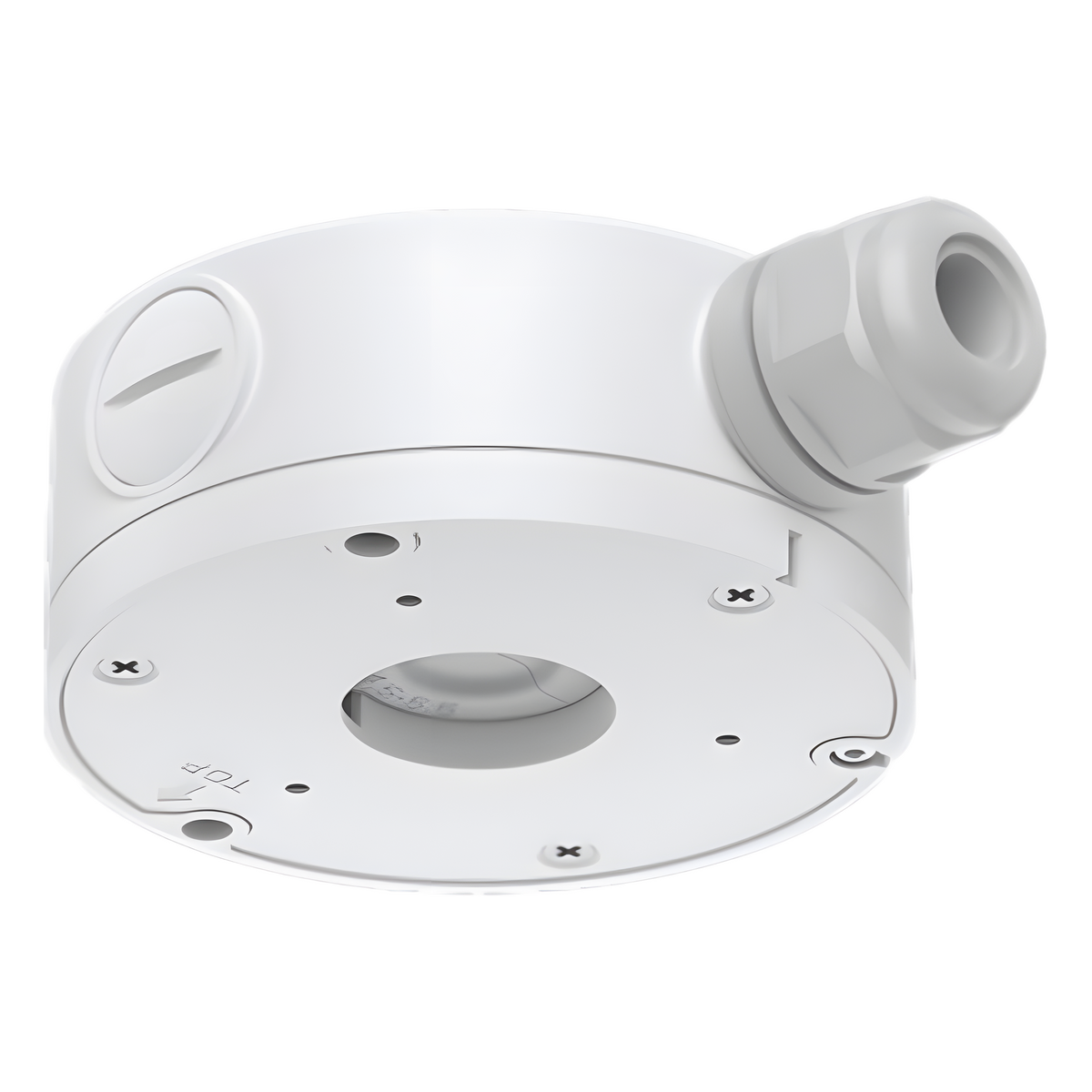 Caja de Empalme para Bala / Aluminio ADC12 / IP66 / Serie 35 / Blanco RAL 9003 / Conector G3/4'