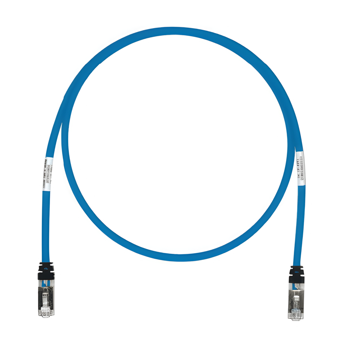 Patch Cord Cat6A, Blindado S/FTP, CM/LS0H, 7.62 Metros (25 Pies), Color Azul