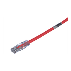 Cable de Parcheo TX6, UTP Cat6, 24 AWG, CM/LSZH, Color Rojo, 1 ft