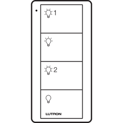 Control PICO 4 botones, 2 grupos, complemente con un atenuador o switch on/off