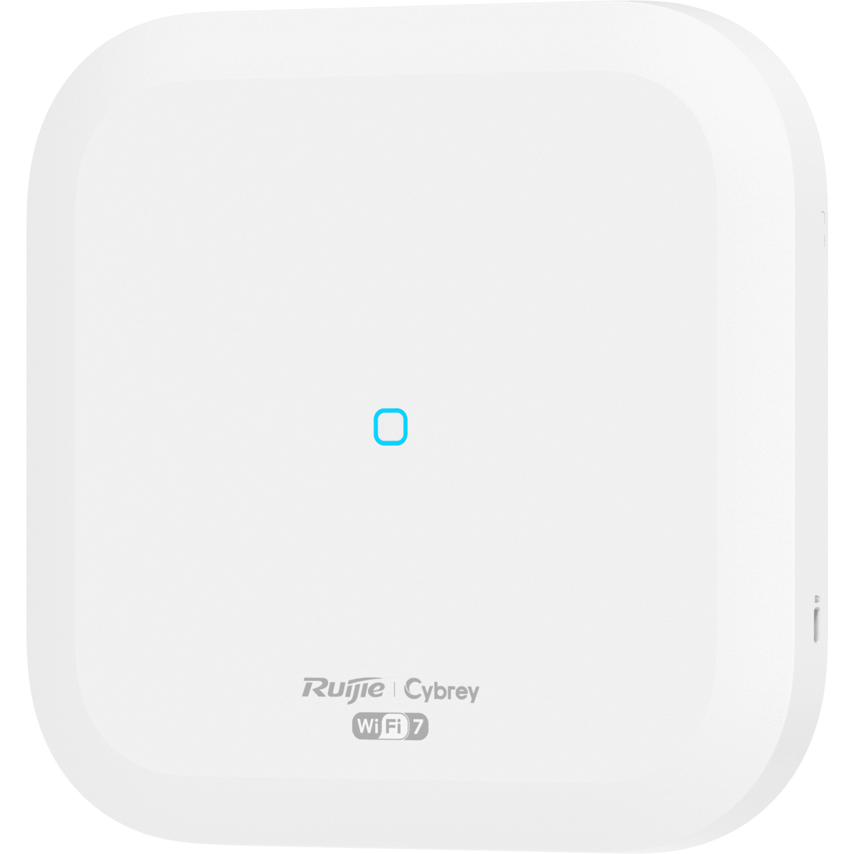 Access Point Indoor Wi-Fi 7 / Punto de Acceso Doble Banda 2.4/5 GHz / 6.453 Gbps / Radio AI Integrado / 8 Flujos Espaciales 4096-QAM / Antena Direccional Ajustable + 4 RP-SMA / 10G SFP+ Combo / PoE+ DC 54V / Fat-Fit-Cloud / IP41 / Línea Cybrey