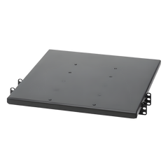 Charola de Doble Fijación en Rack de 2 Postes, 635 mm de Profundidad, y Soporte de Peso de 113 Kg, 1 UR, Color Negro