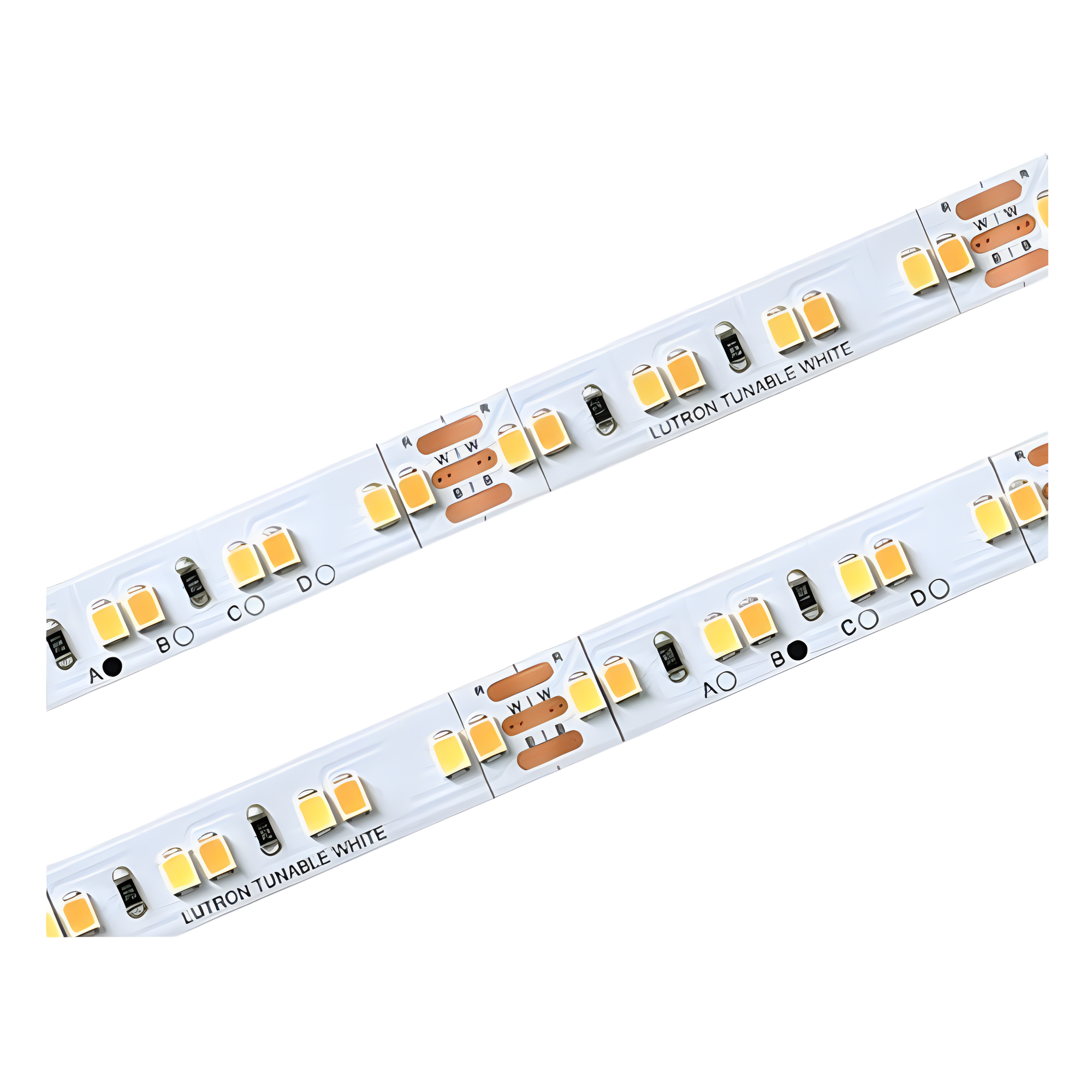 Kit de tira LED Lumaris de blanco ajustable 2500K-5000K con controlador inalámbrico, para RadioRA 3