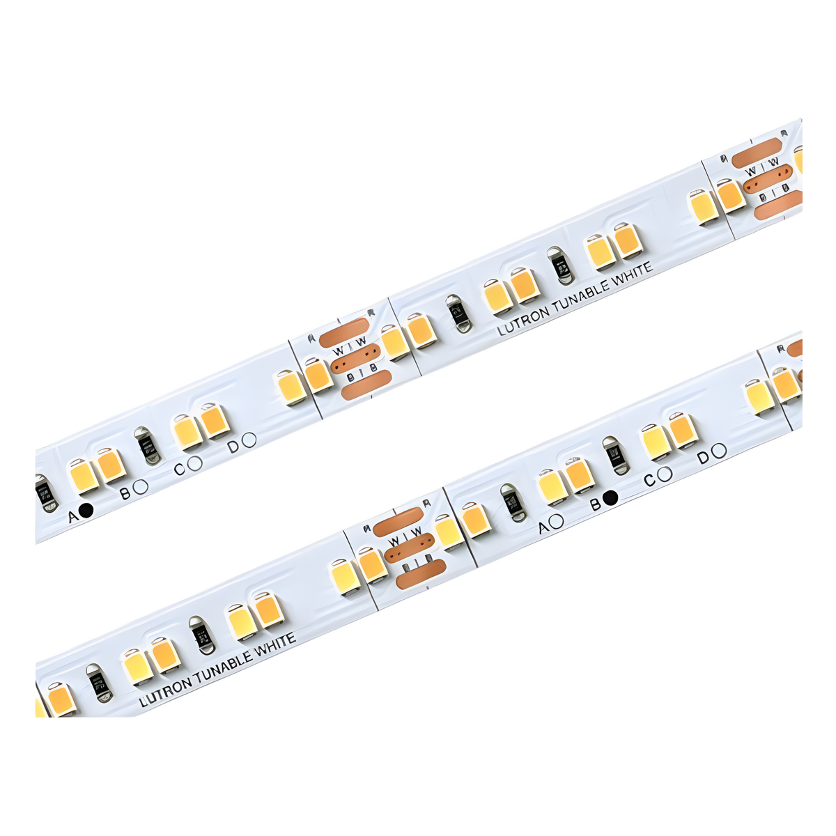 Kit de tira LED Lumaris de blanco ajustable 2500K-5000K con controlador inalámbrico, para RadioRA 3