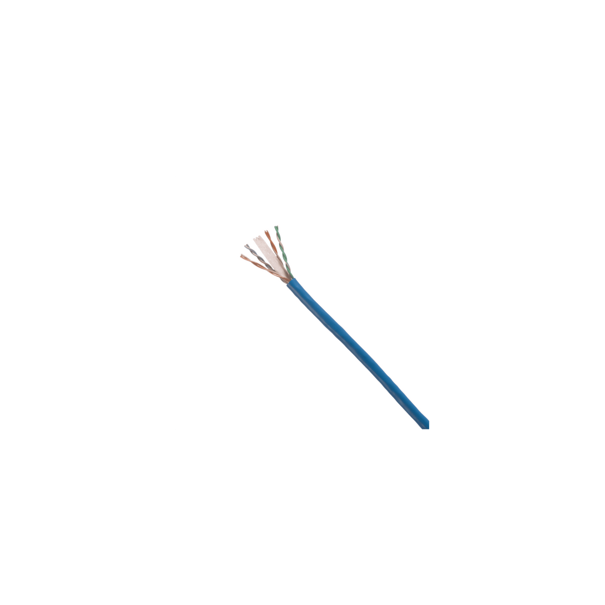 Bobina de Cable UTP 305 Metros (1000 Pies) de Cobre, TX6000 PanNet, Reelex, Azul, Categoría 6 (24 AWG), PVC (CM), de 4 Pares