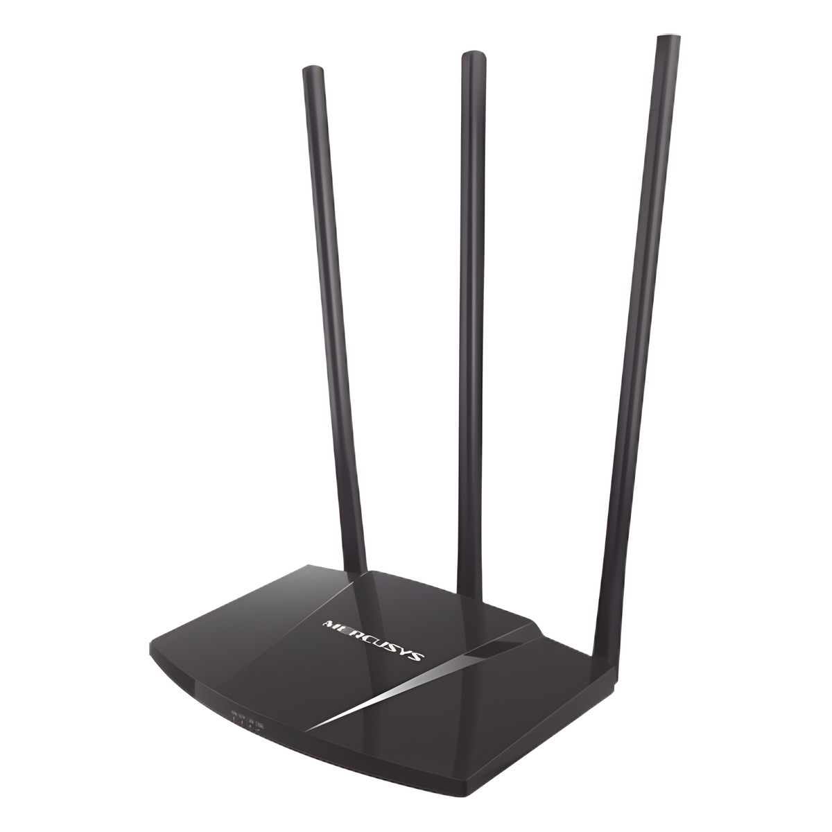 Router N de alta potencia 300 Mbps / 1 Puerto WAN 10/100 / 3 Puertos LAN 10/100 / Chip PA (potencia transmisión 2x) / 3 Antenas de 7 dBi