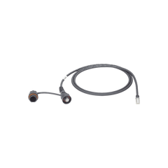 Patch Cord Cat6A IndustrialNet, Blindado S/FTP, Con Plug Industrial y Tapa en Un Extremo, 3 Metros (9.84 Pies)