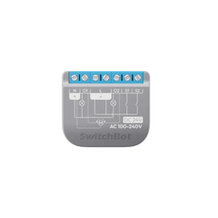 Relay Switch Inteligente 2 Canales / WiFi + BLE / Medición Consumo / 10A por Canal / Protección Sobrecarga / Compatible Matter / 42 x 36 x 16 mm (1.7 x 1.4 x 0.6 in)