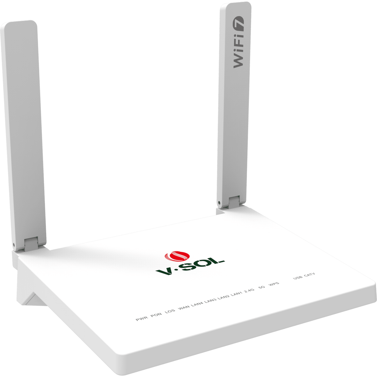 ONU GPON/EPON con Wi-Fi 7 / Puerto CATV / 1 Puerto 2.5 Gigabits/ 3 Puertos Gigabit / Puerto PON SC/UPC, Hasta 3600 Mbps