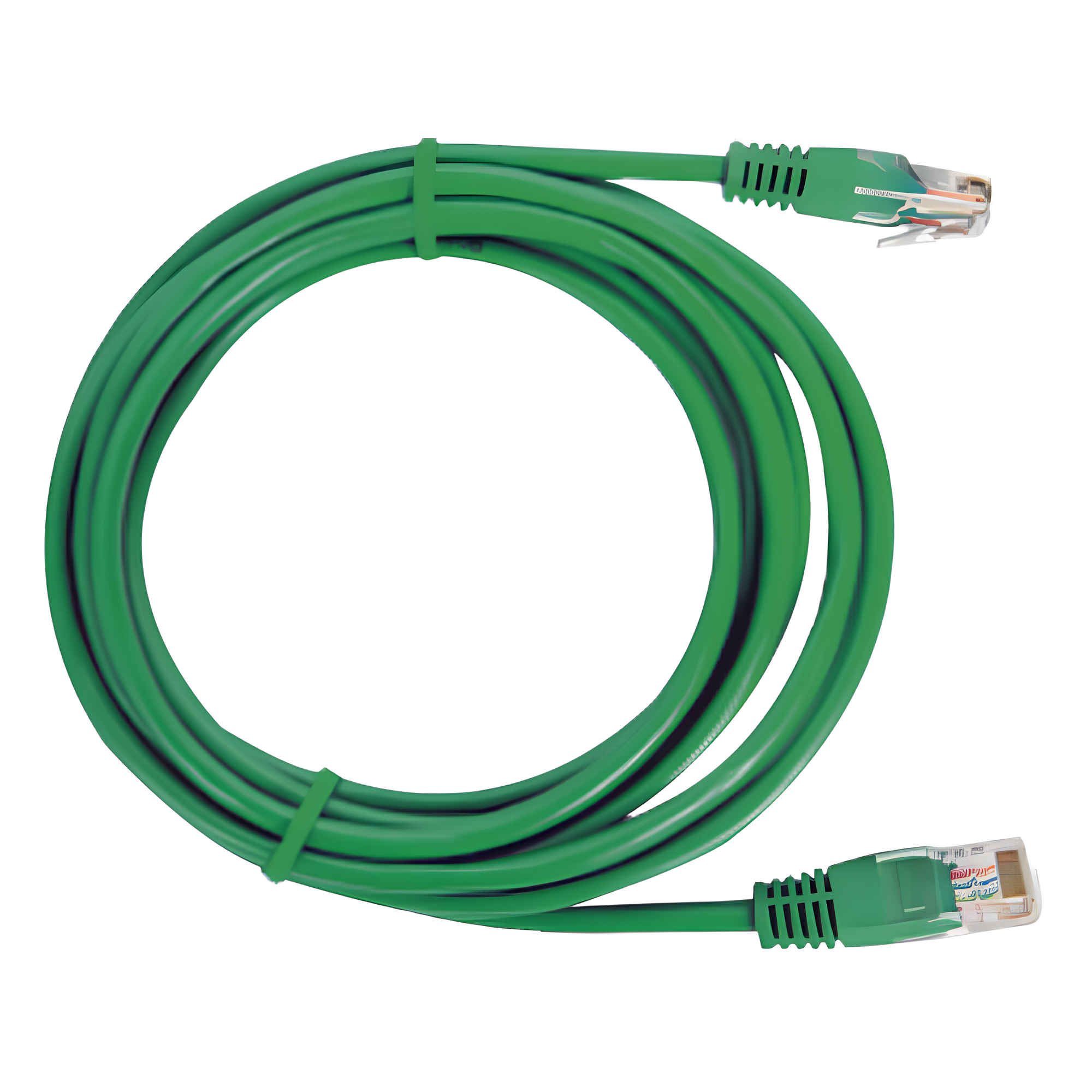 Cable de Parcheo UTP Cat6 - 2 Metros (6.56 Pies) - Verde