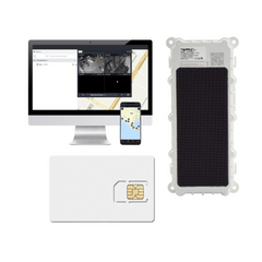 KIT Dispositivo de Seguimiento de Activos / Protección IP67 /  Recargable Li 9600 mAh / LTE Cat-M1/NB-IoT / Tamaño Compacto / Funciona con Energía Solar / + EPCOMGPSANUAL + SIM500MB2Y