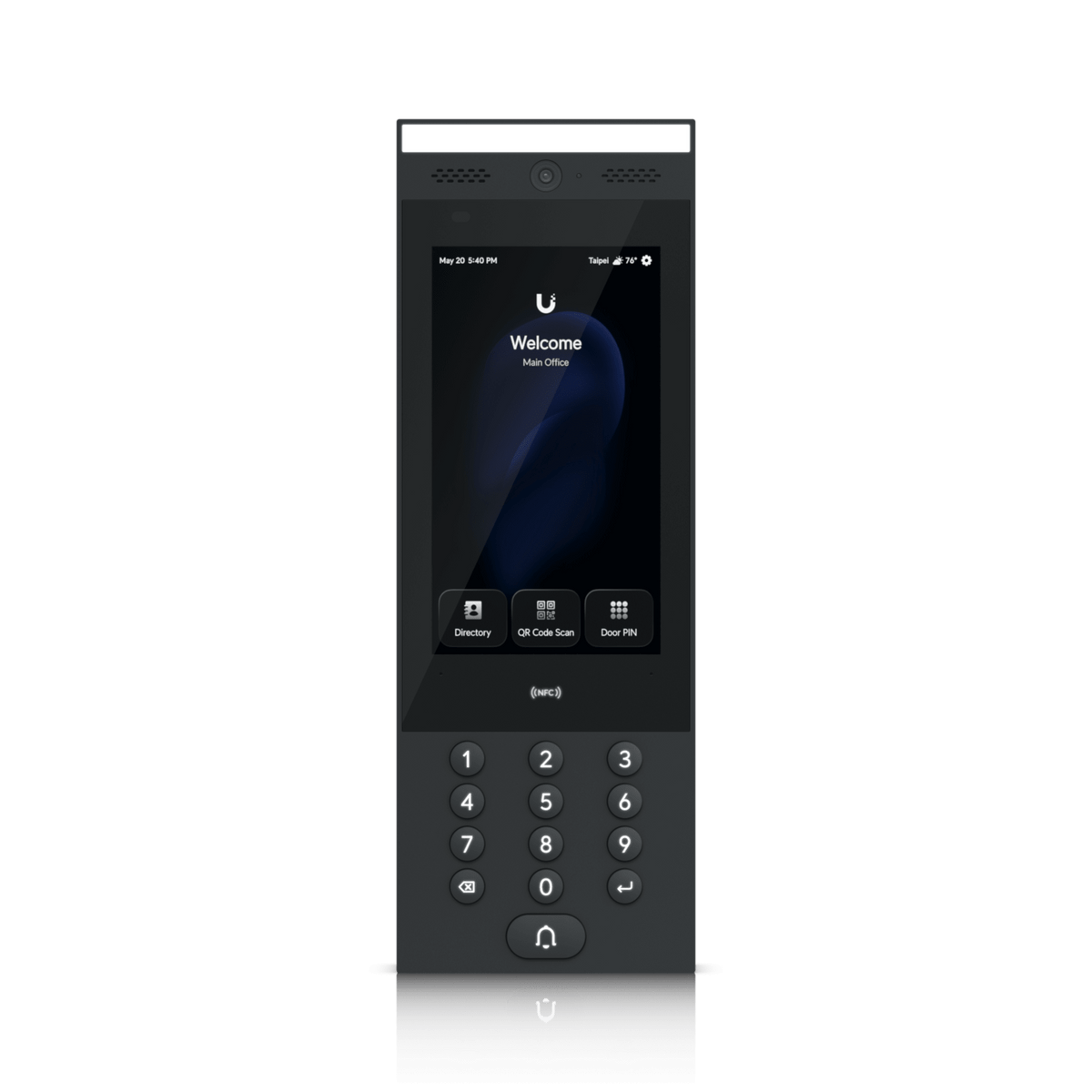 G3 Intercom Videoportero IP Interior/Exterior para Gestión de Accesos Residenciales y Comerciales, con Cámara Integrada, Pantalla Táctil de 7" y Soporte para NFC y Desbloqueo Móvil