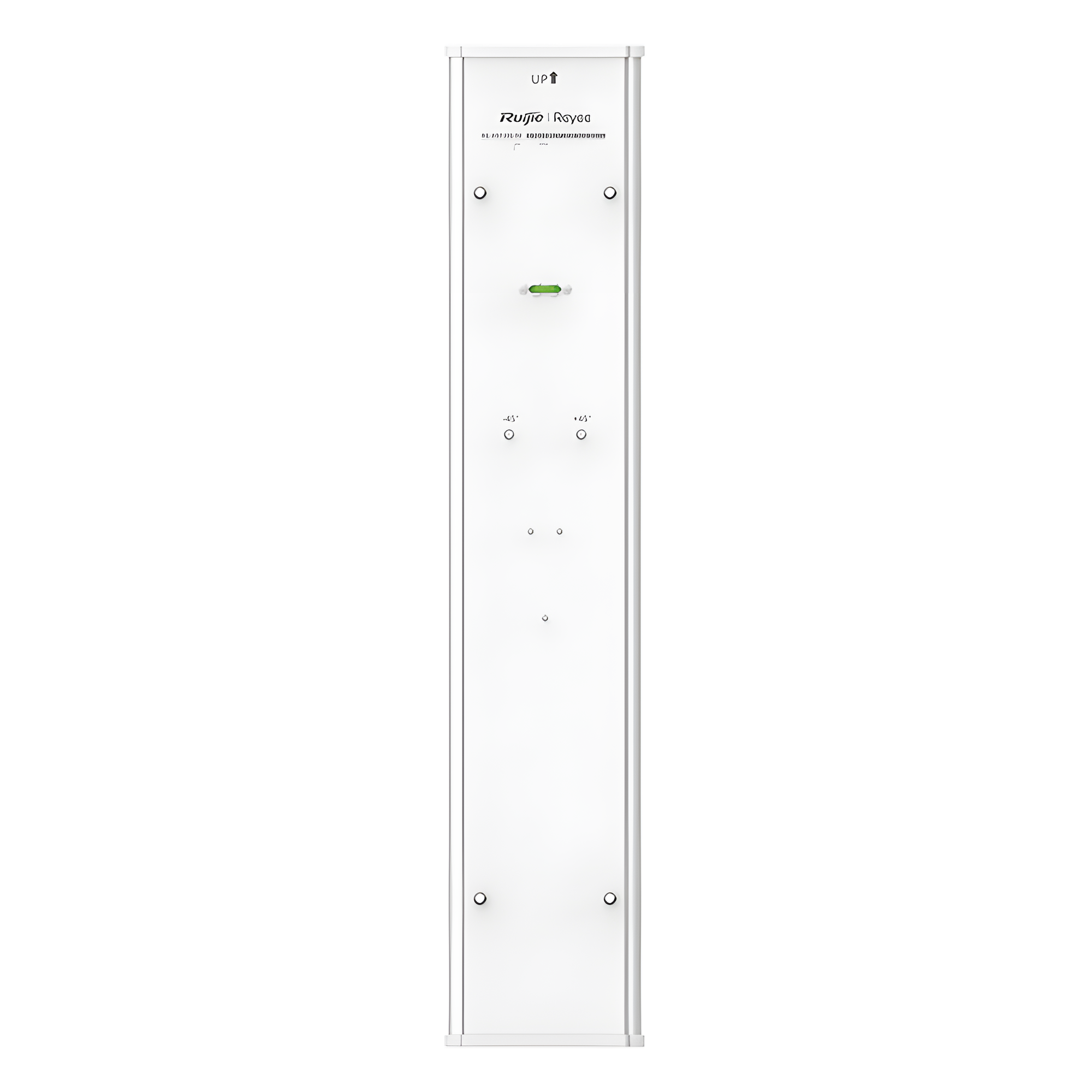 Antena Sectorial de 90° AirMetro con 20 dBi en Banda 5Ghz (5150-5850 Mhz) Slant 45° Compatibilidad Multi-Marca para enlaces Multipunto, Conectores SMA Hembra Inverso.