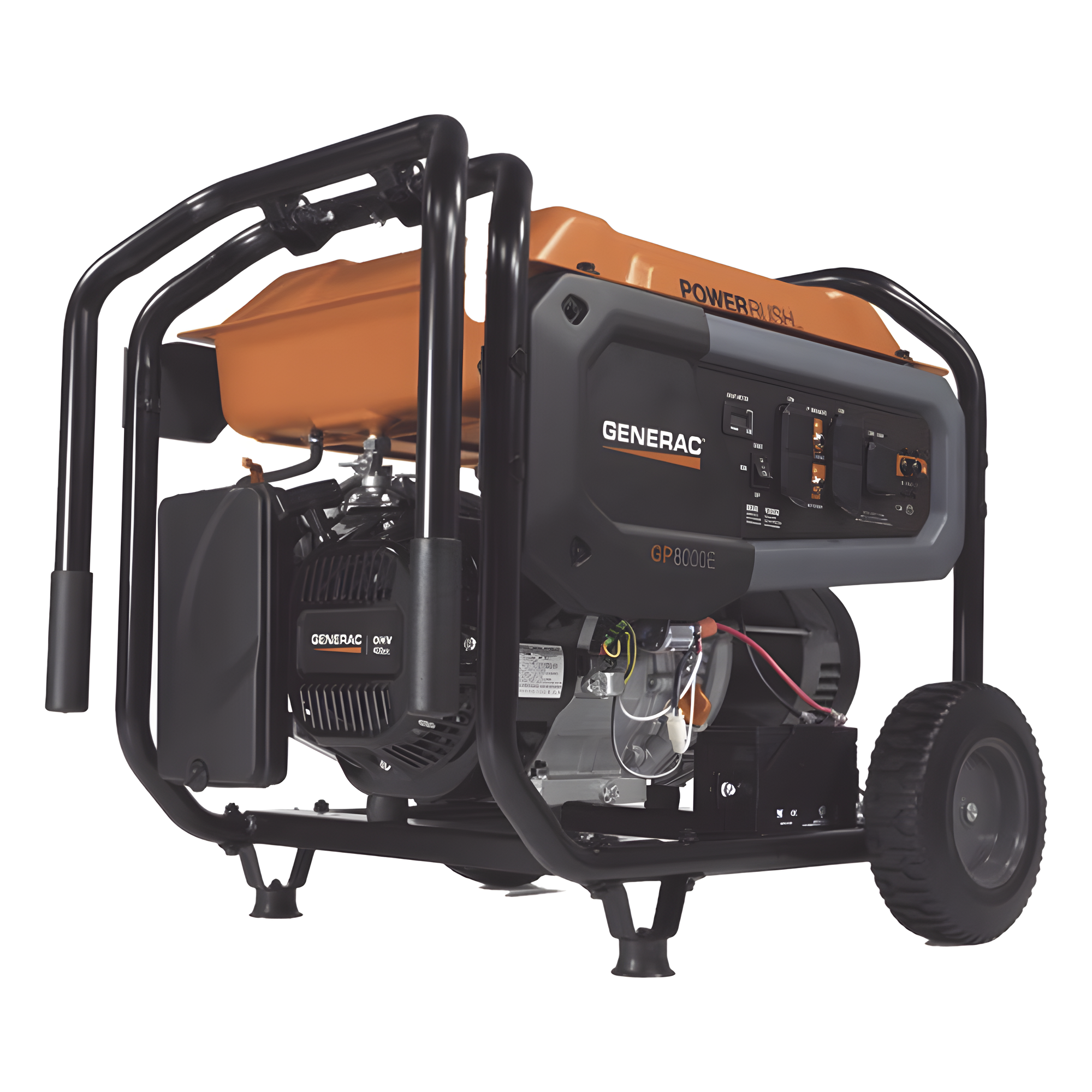 Generador Portátil a Gasolina, 8 kW, 120/240Vca, Arranque Eléctrico