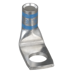 Zapata de compresión LCAX6-38F-L a 90° grados para cal. 6 Awg, Barreno para tornillo prisionero de 3/8, 1 Pz
