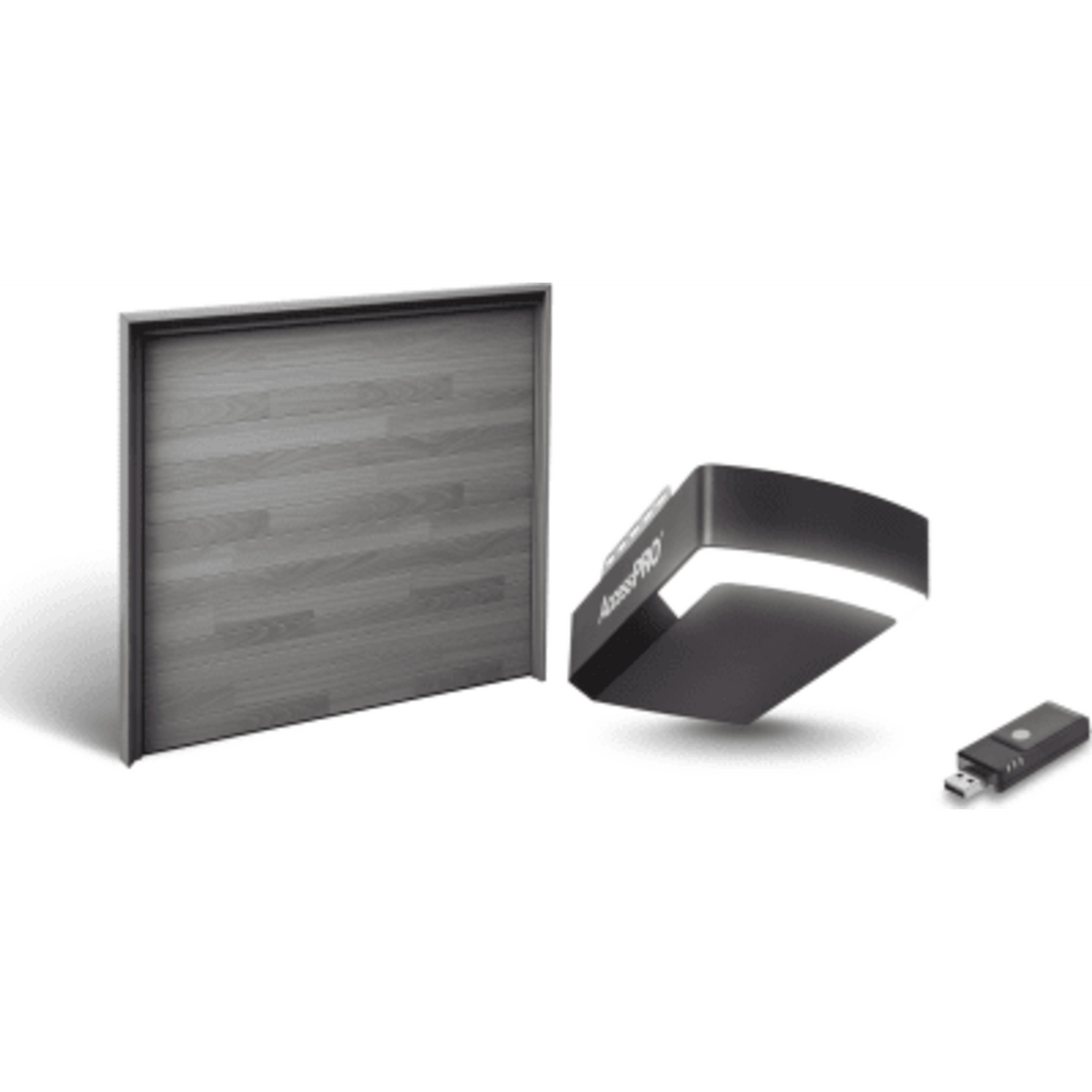 Kit Puerta de Garage 8x7 Pies / Insulada 43 mm / Motor FS1000M 1/2 HP / Interfaz WiFi ACCESSWIFI / Incluye 3 Controles