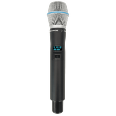 Micrófono Mano Inalámbrico EP-59H | Rango Frecuencia 470-510MHz, 540-590MHz, 640-690MHz, 807-830MHz | Potencia Salida ≥10dBm | Autonomía >10 Horas | Mute Automático por Caída | Display OLED | 7 Niveles Potencia Aju