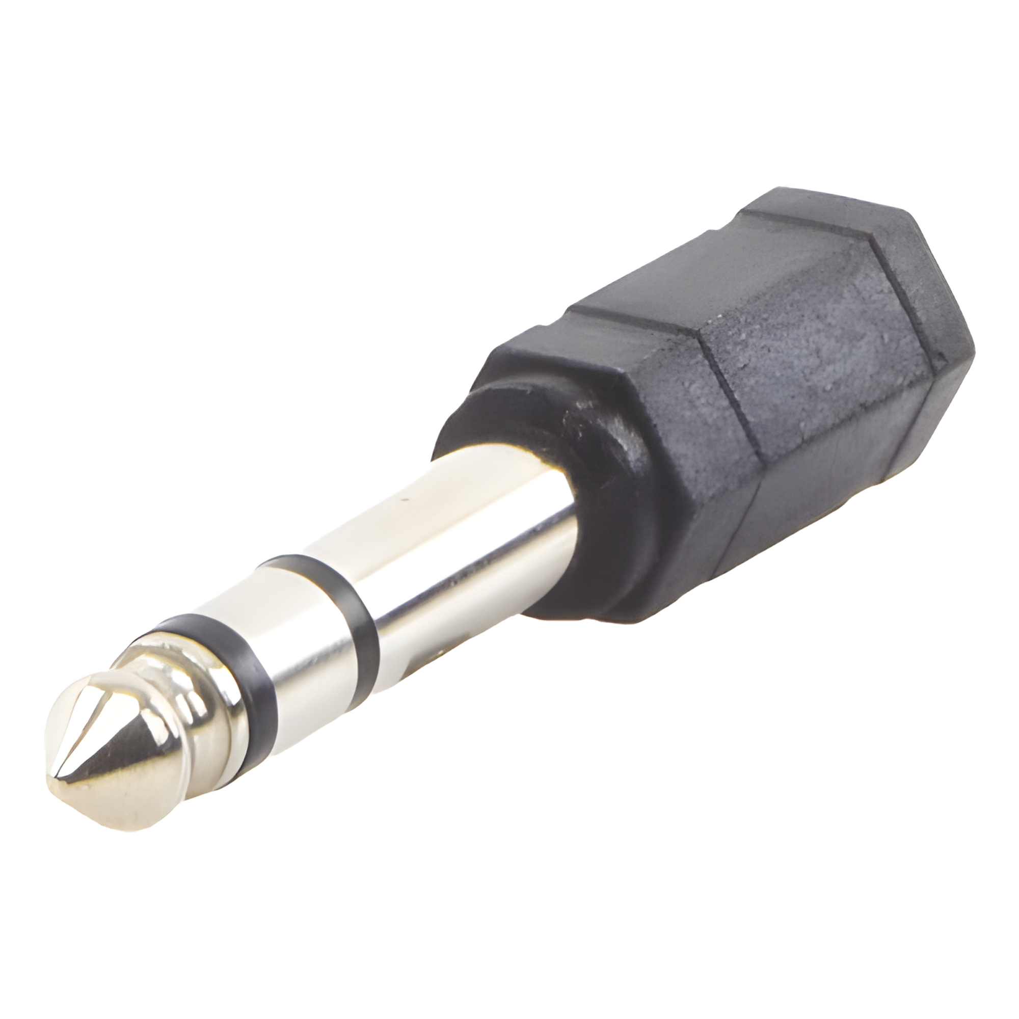 Adaptador de audio 3.5mm hembra a 6.3mm macho (Audio estereo)