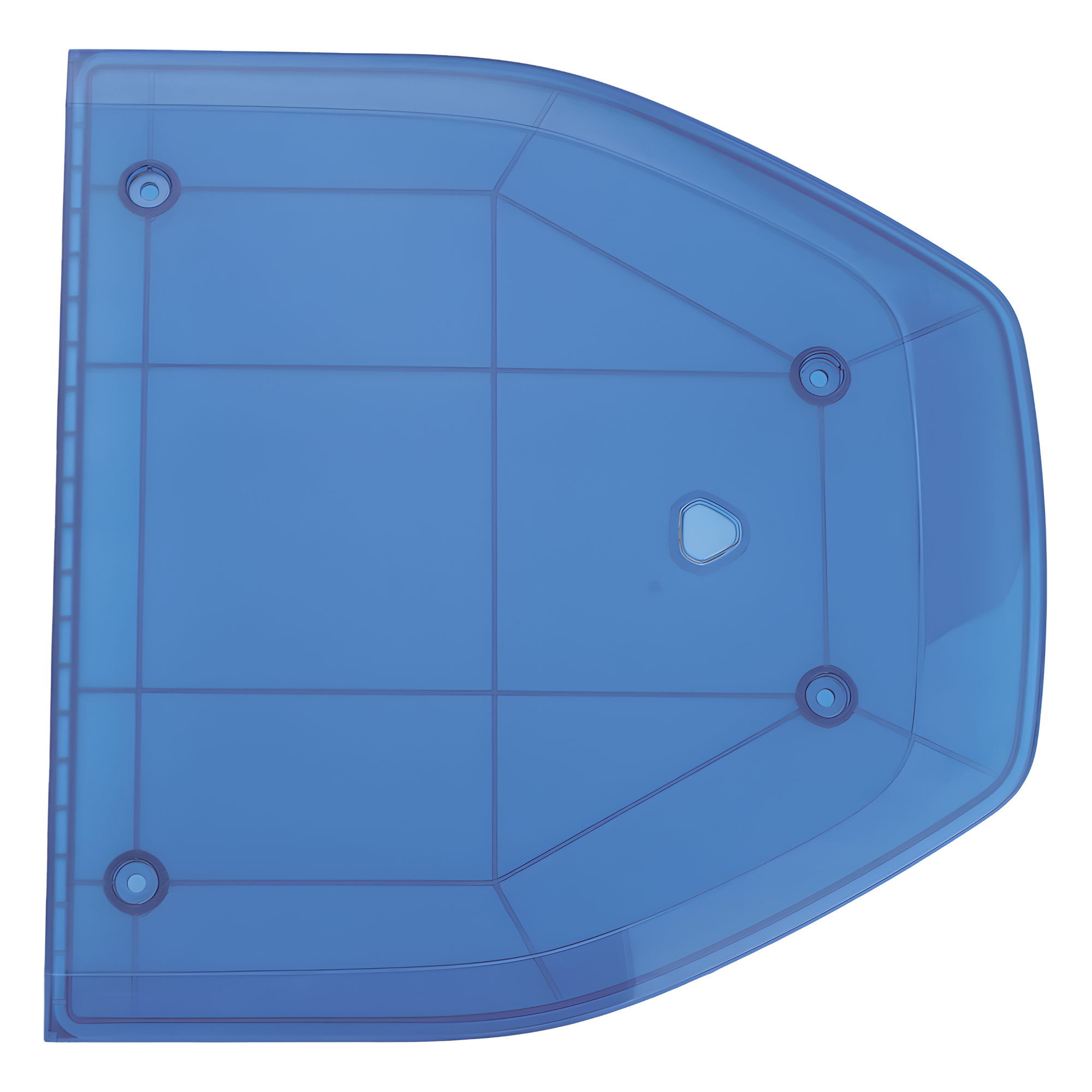 Domo lateral de reemplazo para barra de luces SP216 de la Marca SignalPro, Color Azul