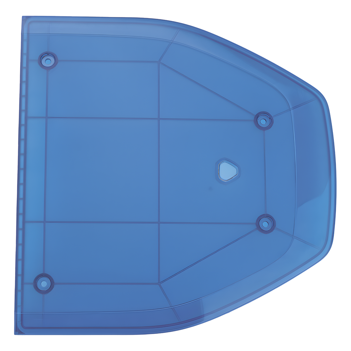 Domo lateral de reemplazo para barra de luces SP216 de la Marca SignalPro, Color Azul