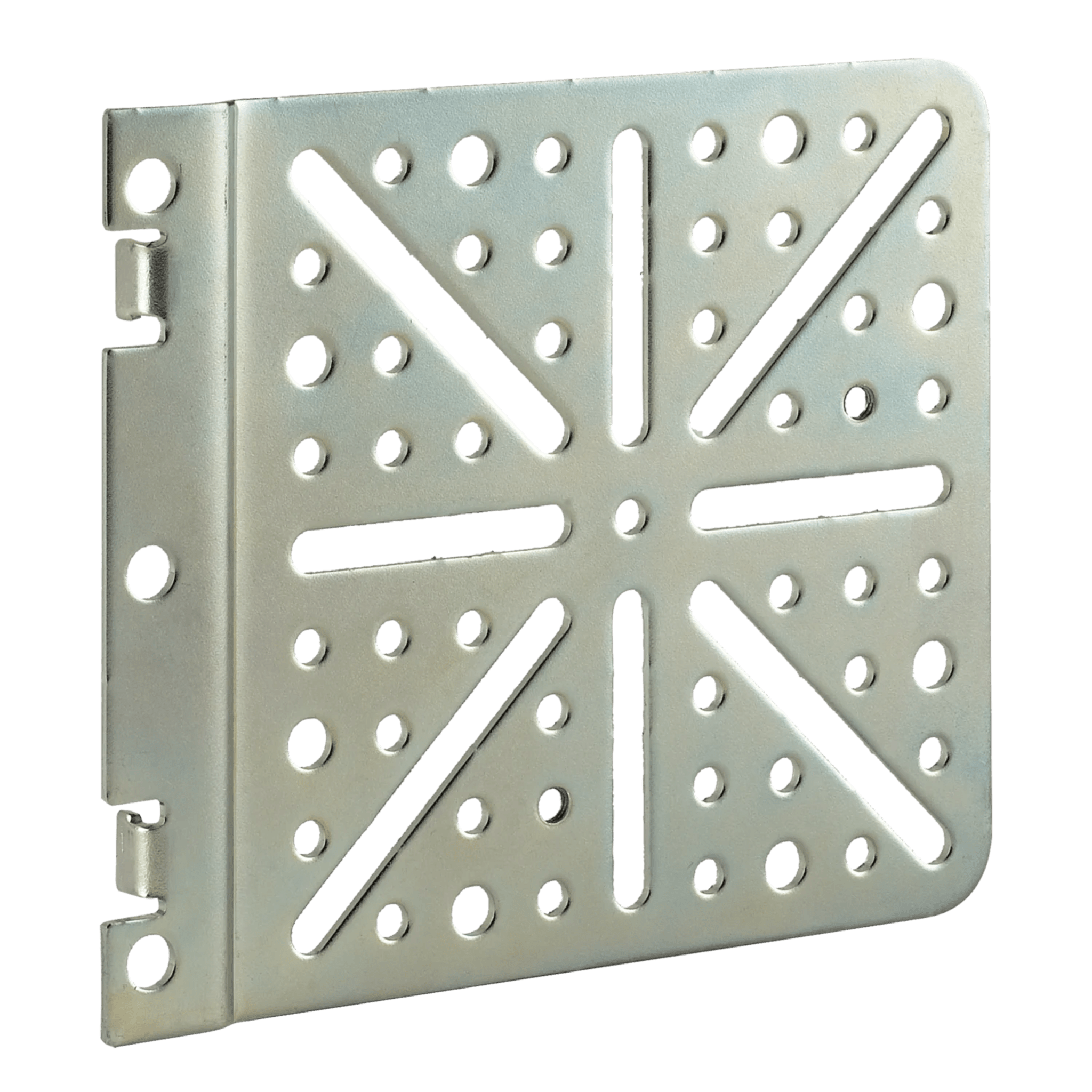 Soporte (Bracket) Universal de Acero para PDU / Incluye 2 Piezas / Montaje en Esquina / Compatible con Gabinetes ProLine / Acero 1.9 mm Zincado / Para Racks y Gabinetes