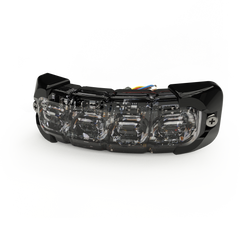 Luz perimetral , 8 LED Ultra Brillantes, Dual Color Azul / Claro