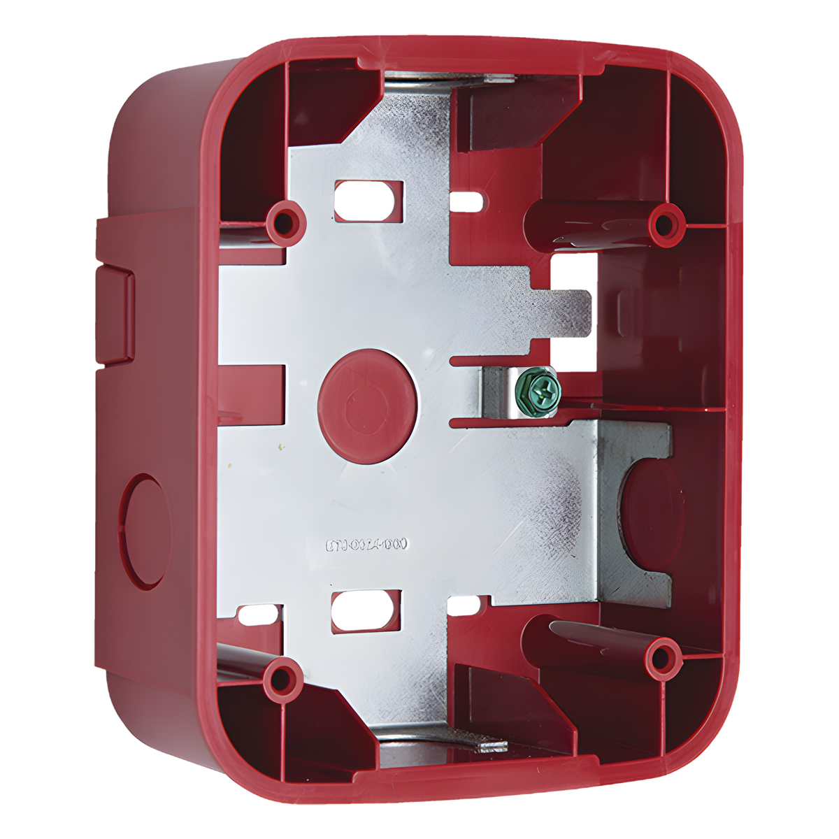 Caja de Montaje en Pared, para Sirena, Color Rojo, Nuevo Diseño Moderno y Elegante
