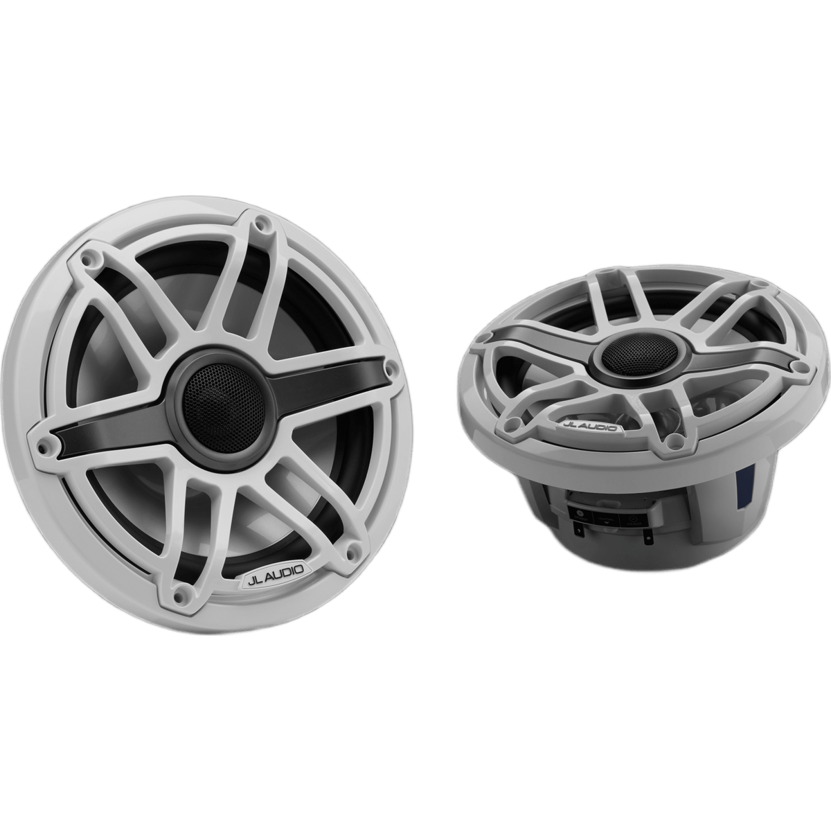Bocina Náutica JL Audio M6 7.7" / Coaxial / 100 W RMS / 91 dB / 45 Hz-25 kHz / 4 &Omega; / LED Transflective™ / Rejilla Deportiva Blanca
