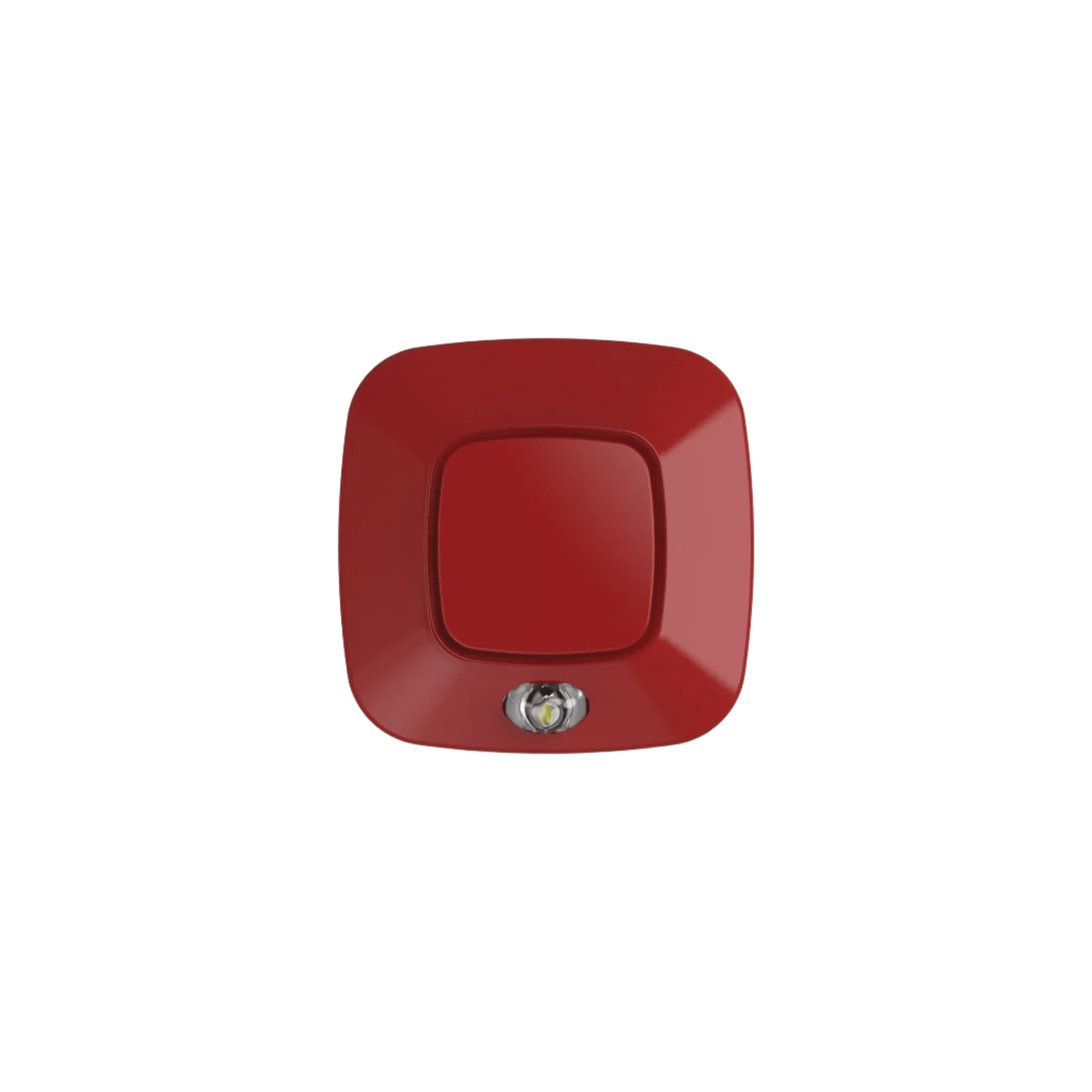 Sirena y dispositivo de luz intermitente direccionable con aviso por voz para sistemas de detección de incendios.