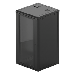 Gabinete de Pared 24U de 635 mm de Profundidad, Rack de 19 in en Acero Reforzado: Compacto y Resistente para Soluciones Profesionales