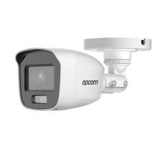 [Dual Light + ColorVu] Bala TURBOHD 2 Megapixel (1080p) / Lente 2.8 mm / 20 mts IR EXIR + 20 mts Luz Blanca / Micrófono Integrado / Exterior IP66 / Metal / dWDR