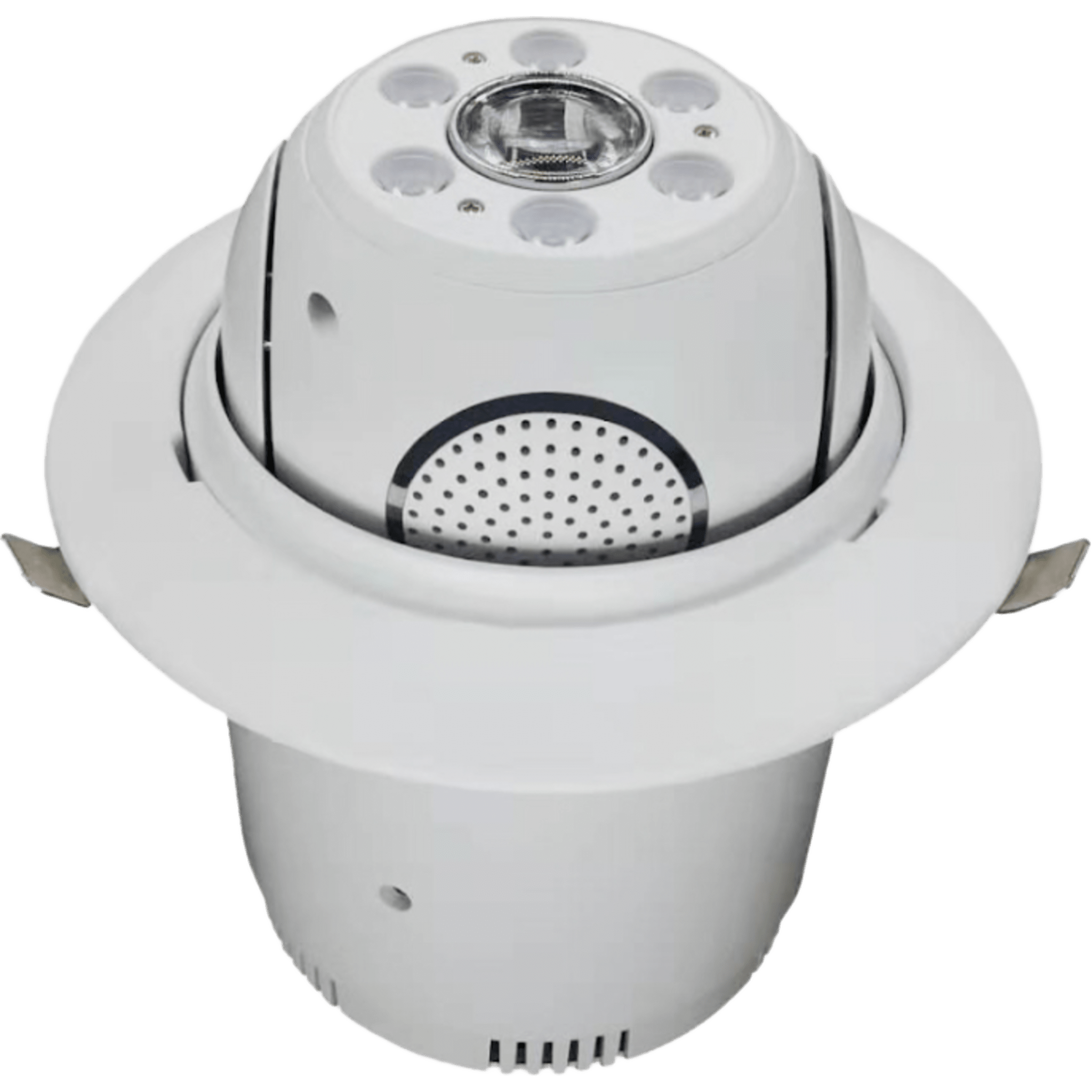 LAMPARA DE ENTRETENIMIENTO MÓVIL PARA PLAFÓN  | 6 LEDS A 10 WATTS C/U WASH MÁS 1 BEAM LED 45 WATTS