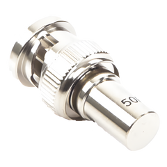 Carga Resistiva de 50 Ohm en BNC Macho, 1/2 Watt, CD-1.5 GHz.