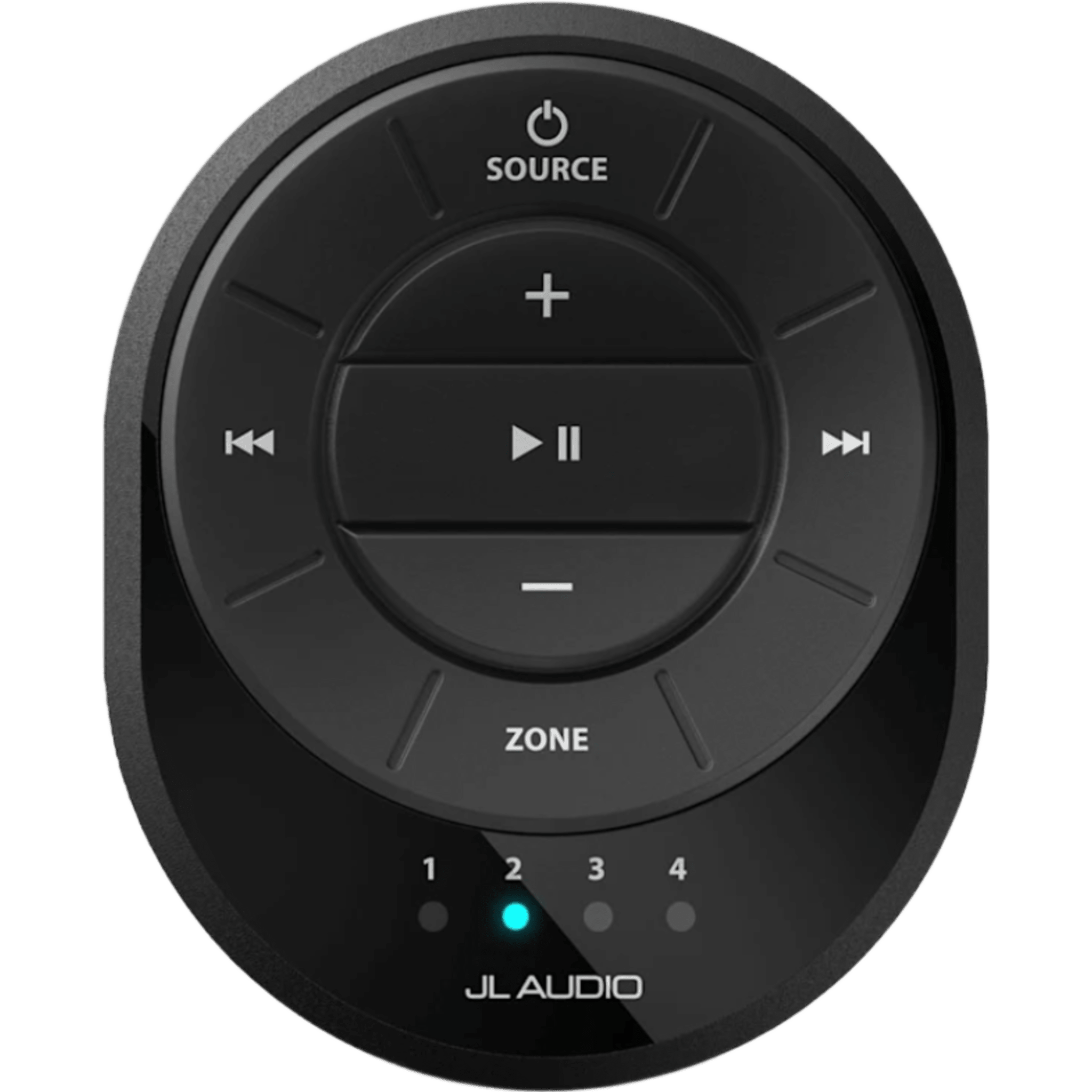 Control Remoto Marino / IP68 / Indicador de Zona LED / Bluetooth hasta 11 m (35 ft) / Fuentes y Formatos Derivados de Unidad Host / Dimensiones 80 x 65 x 12 mm (3.15 x 2.56 x 0.49 in) / Temperatura -20 °C a 60 °C (-4 °F a 140 °F)