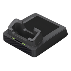Cuna de Carga para PDA / DS-MH1421-202 / Carga Simultánea Dispositivo y Batería / Alimentación AC 100-240V / Salida DC 12V 2A / 0°C a 55°C
