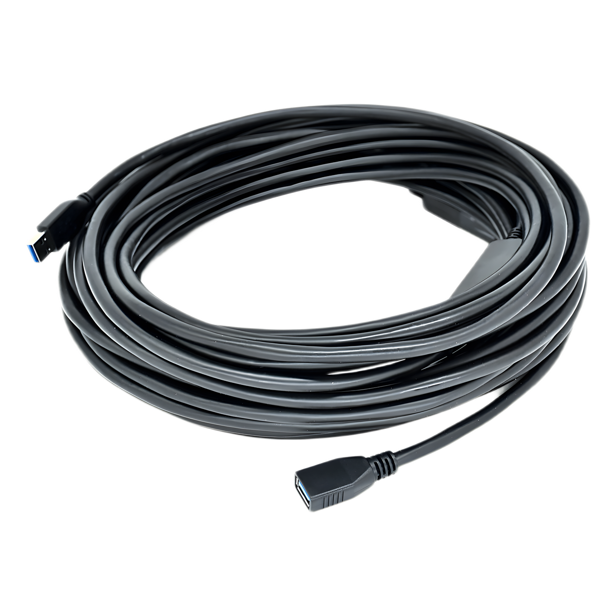 Cable Extensor Activo USB 3.0 | 5 Gbps | Extensión 15.20 m (50 ft) | Alimentación por Bus | Plug-and-Play | Construcción Blindada