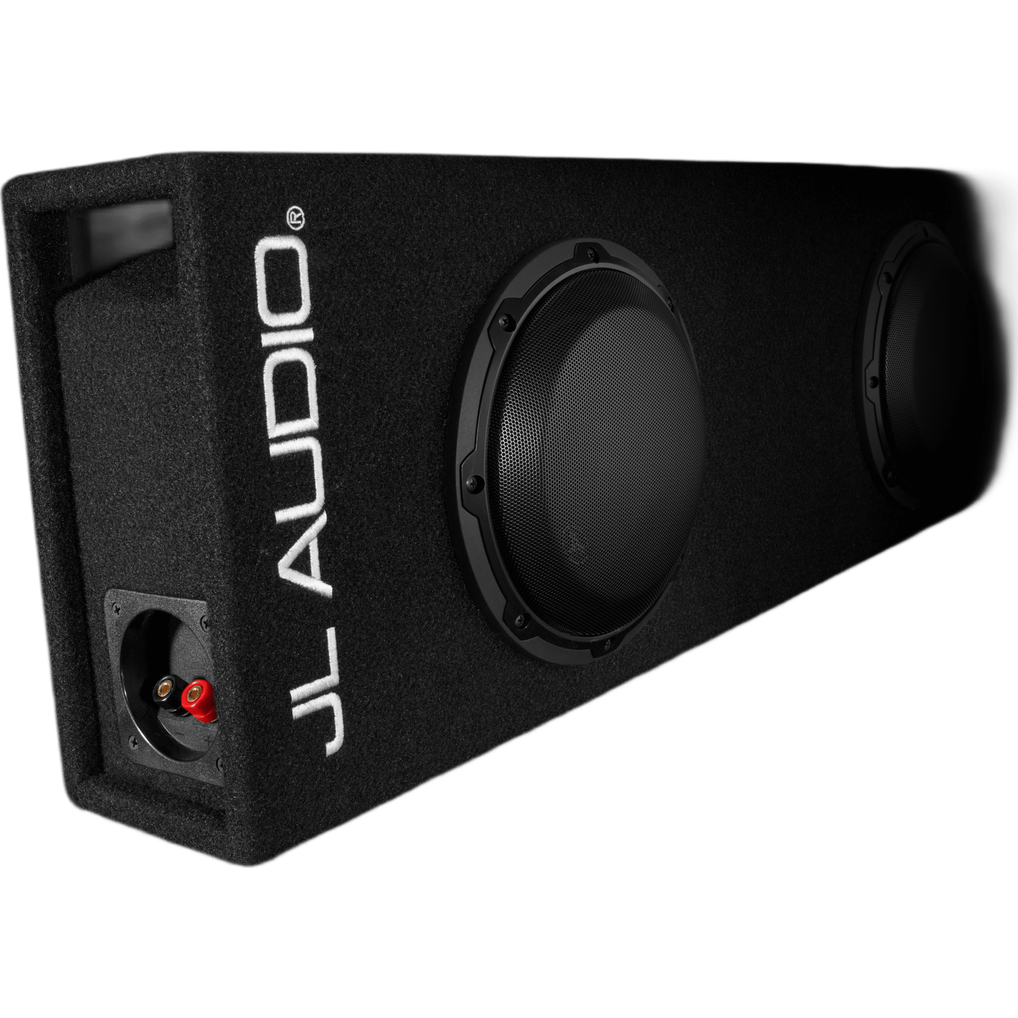 Subwoofer con Caja para Coche JL Audio MicroSub W3 / Dual 8" / 500 W RMS / 2 &Omega; o 4 &Omega; / Carcasa con Puertos / Terminal de 5 Vías