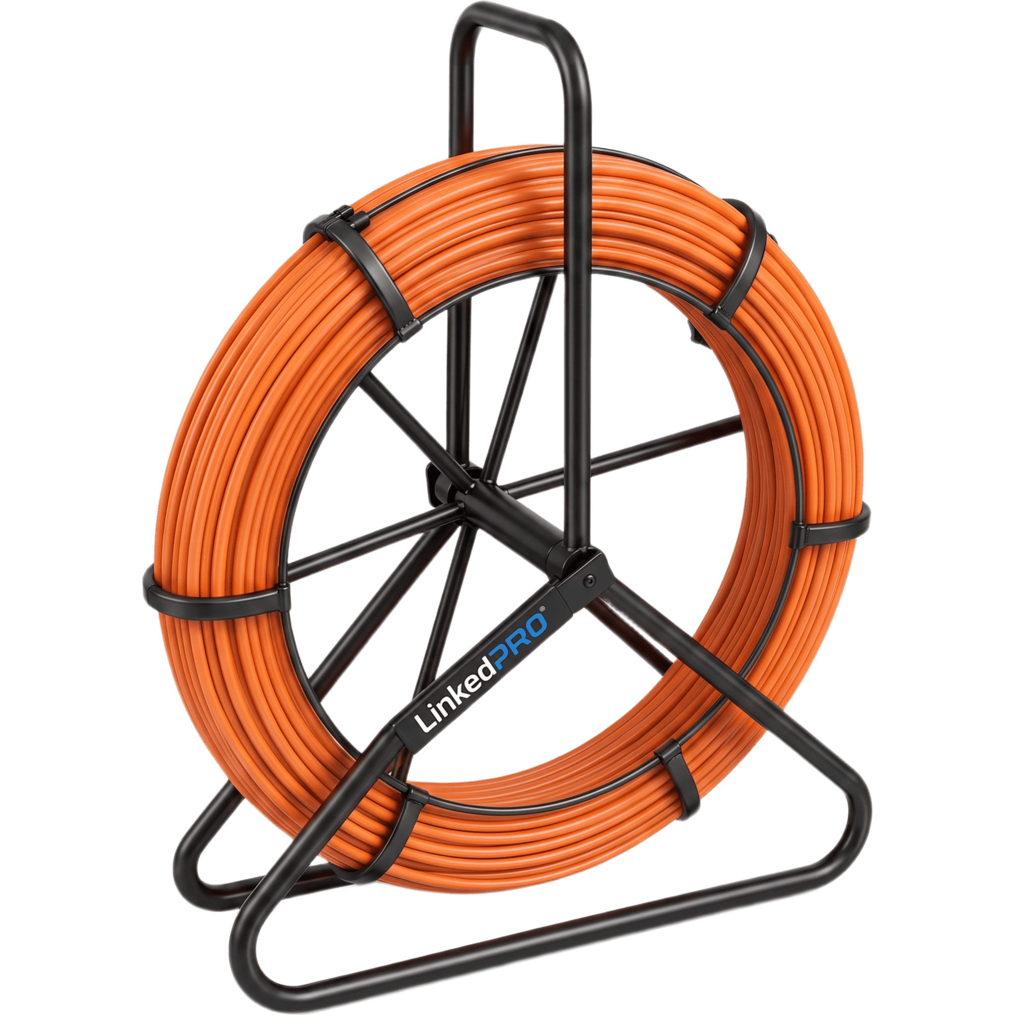 Guía de Jalado de Cables Tipo Cobra Rastreable / Diámetro de 11mm x 200 metros / Fibra de Vidrio de Gran Resistencia a la Tensión
