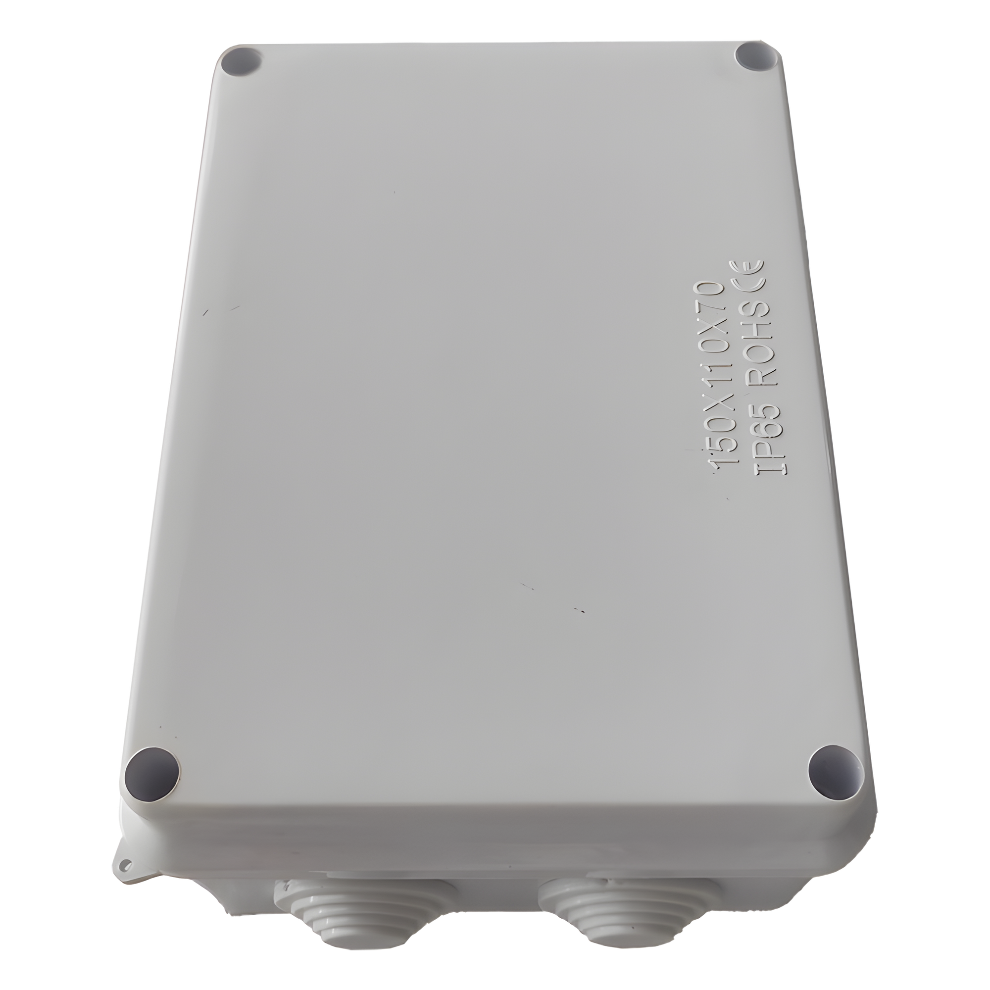 Caja de Derivación-Conexión para Exterior IP65 con 10 Entradas / 150 x 110 x 70 mm (5.9 x 4.3 x 2.8 in) / Sellado Seguro con Empaque + 4 Tornillos / Resiste Agua, Polvo y Sol Directo