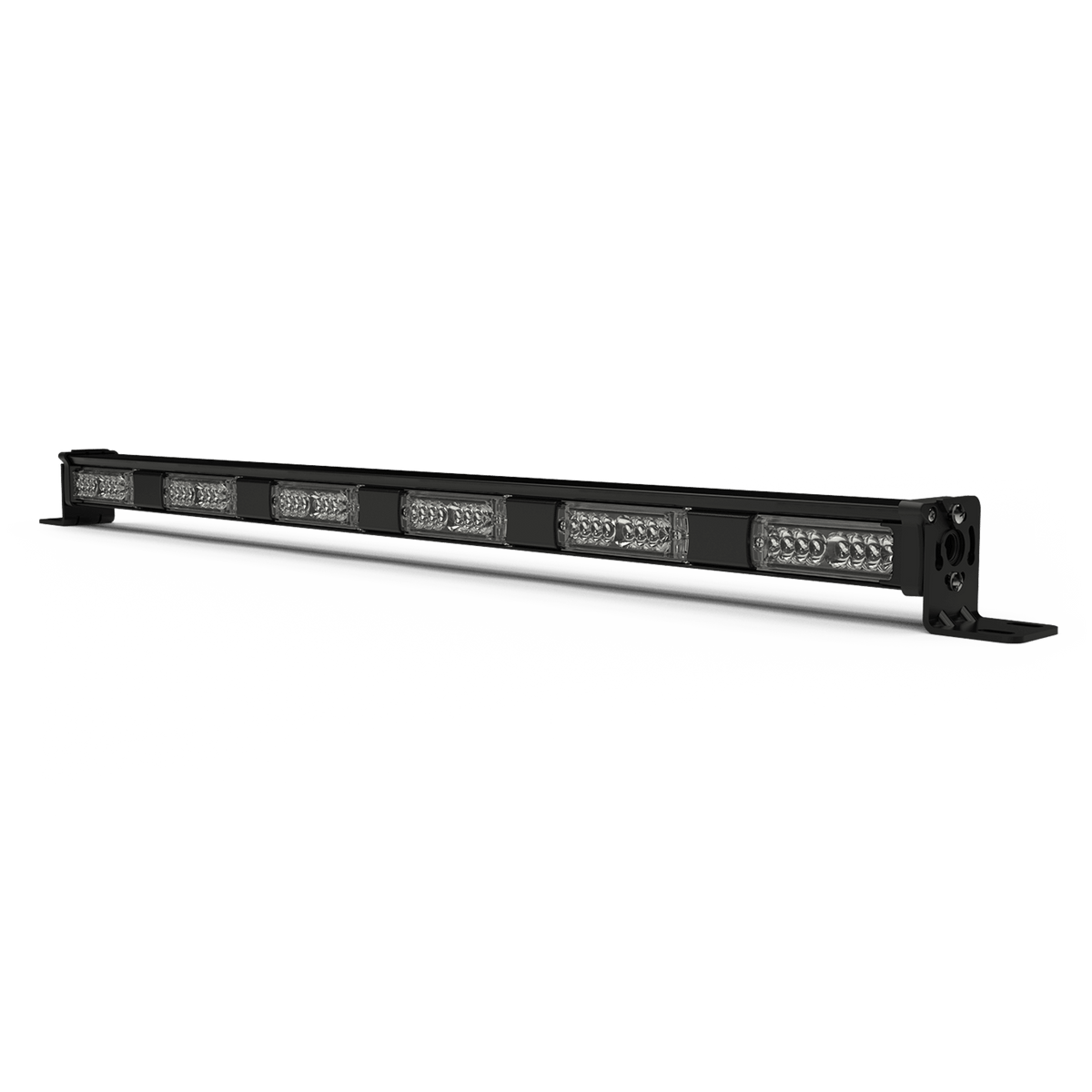 Barra Directora de Trafico de 6 Modulos con 8 LED, 48 LED, Ambar, 29 Pulgadas, Conexión Por Cableado